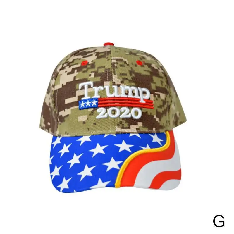 Новинка, унисекс, Дональд Трамп,, бейсболка с флагом США, бейсбольная кепка s Keep America Great Again, повседневная Кепка в стиле хип-хоп, s - Цвет: G