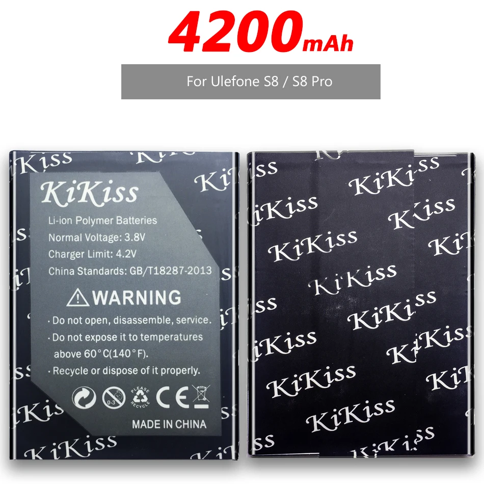 4200 мА/ч мобильный телефон Батарея для Ulefone S8 / Pro 5 3 дюймов MTK6737 MTK6580 + номер