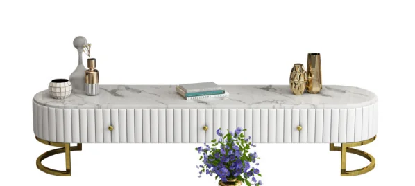 220X45X42CM CABINET 1,2-1,6 м длина камень coffeedable белый или черный цвет - Цвет: 220X45X42CM CABINET