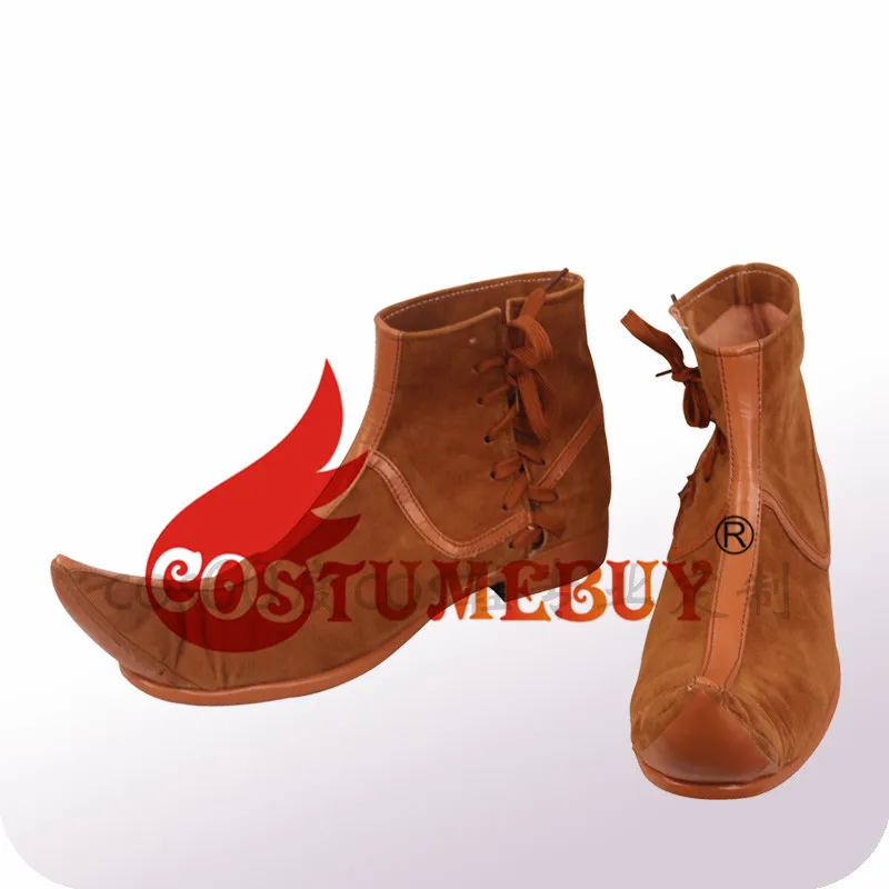 Costumebuy фильм Аладдин Косплей Лампа Алладина обувь для принца сапоги Хэллоуин косплей костюм аксессуары на заказ