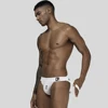 ORLVS Men's Underwear Men Sexy Briefs Jockstrap Pouch Cuecas Man Cotton Panties Thongs Mesh Underpants Gay Slip Homme Srting ► Photo 3/6