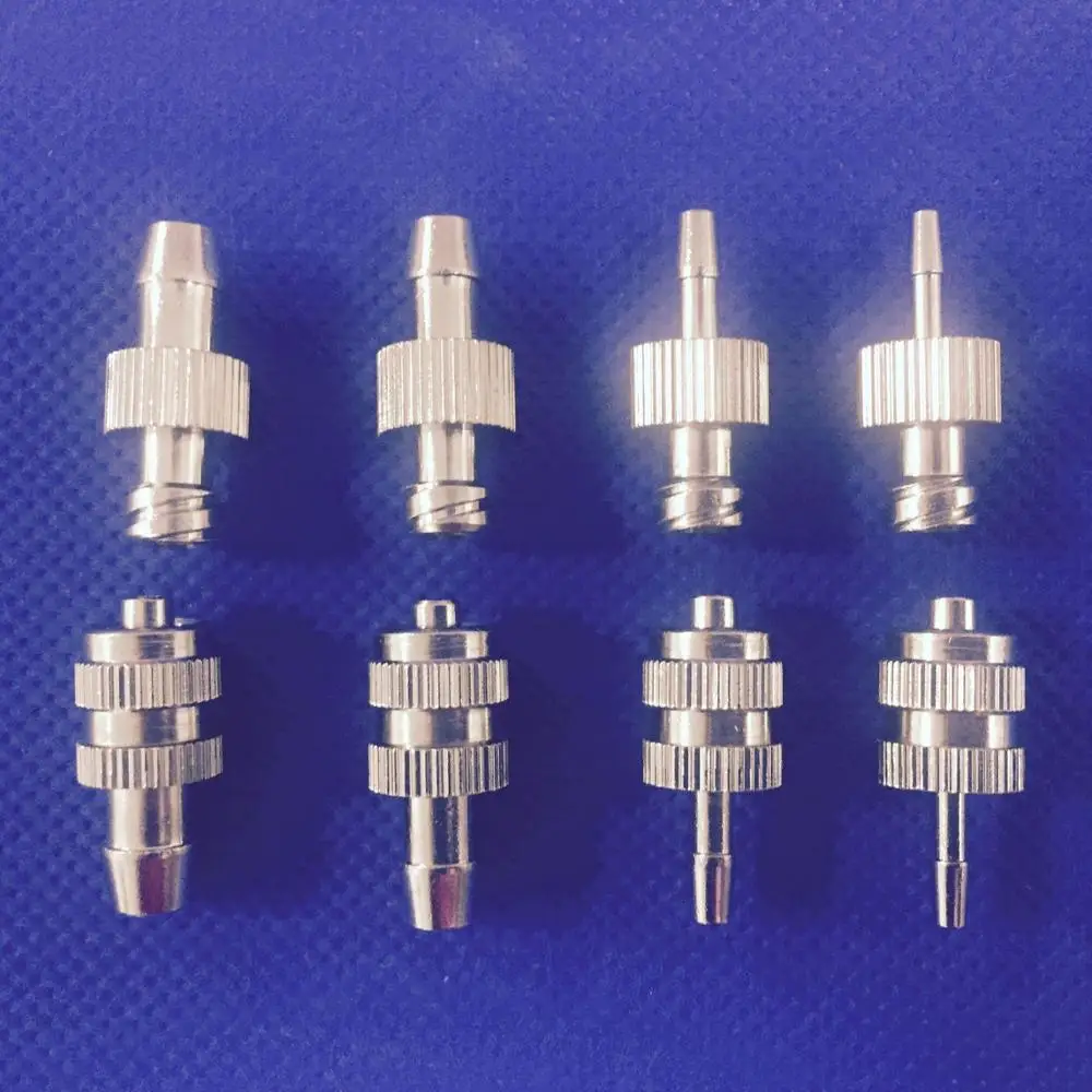 

Trachea connector Dispensing gas pipe metal adapter Syringe tube adapter Trachea extension connector