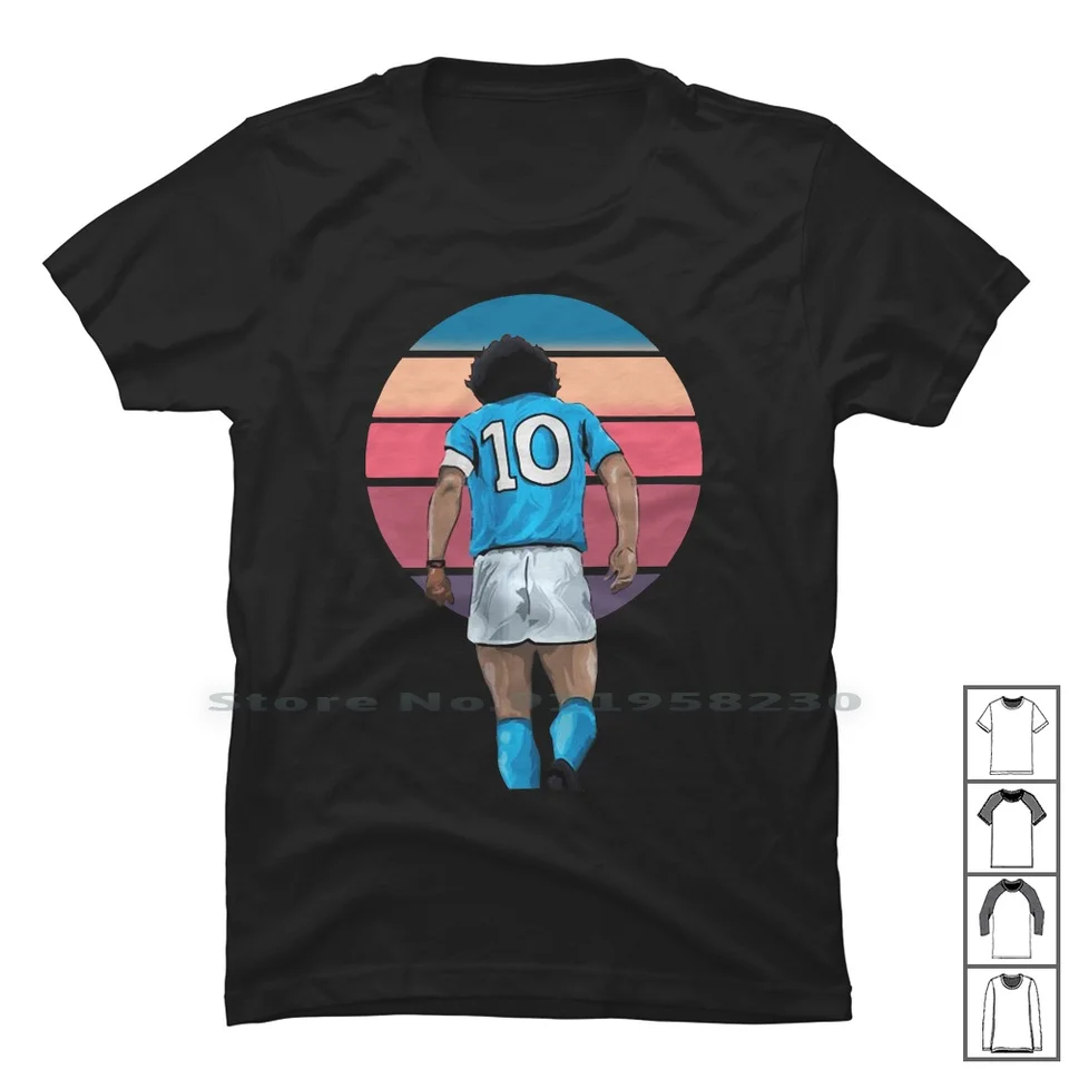 Diego Maradona zniknął T Shirt 100% bawełna argentyna piłka