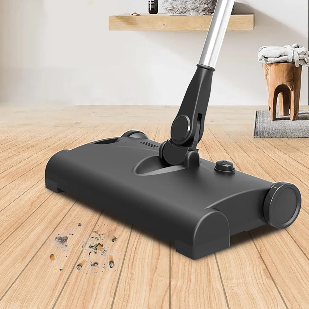 

Household Wireless Sweeper Electric Mop Pusher Sweeper Vacuum Cleaner Sweeper Stainless Steel Sweeping Machine Push Type Hand