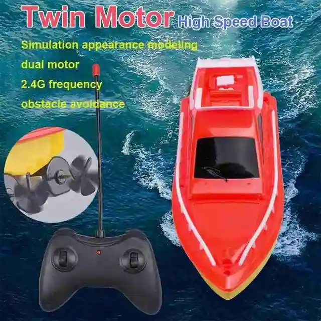 High-speed rowing summer water speed boat children's model competitive endurance toy airplane long-lasting W5M6 2