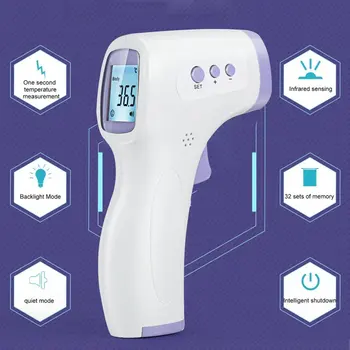 

1Set Digital Baby Thermometer body infrared thermometer for adult children forehead thermometer UX-A-01