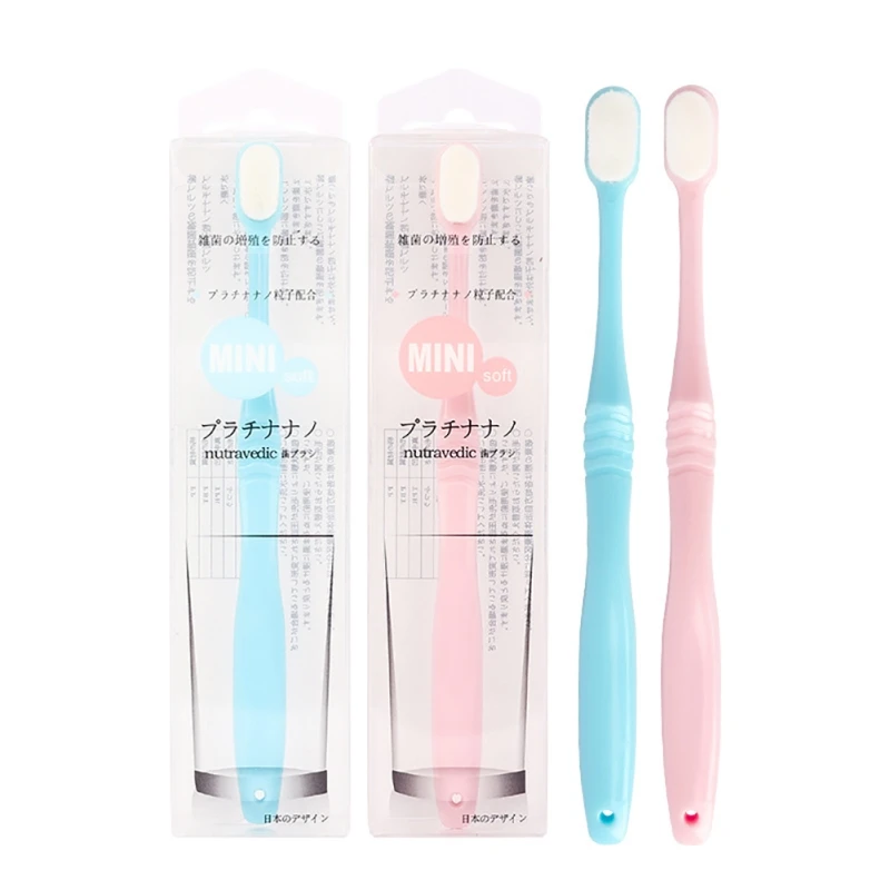 

Brushes Micro-nano Toothbrush Professional Super Soft Toothbrush Soft-Bristle Toothbrush Tooth Brush Non-slip Handle Toothbrush