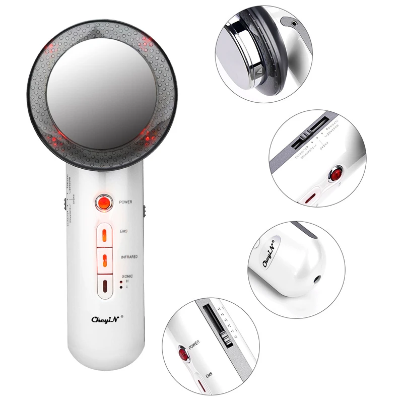 Perda de Peso Queimador de Gordura Cavitação Ultra-sônica Infravermelho Corpo Facial Emagrecimento Massageador Beleza Máquina Lipo Anti Celulite 45 Ems 11 High Quality Beleza e saúde
