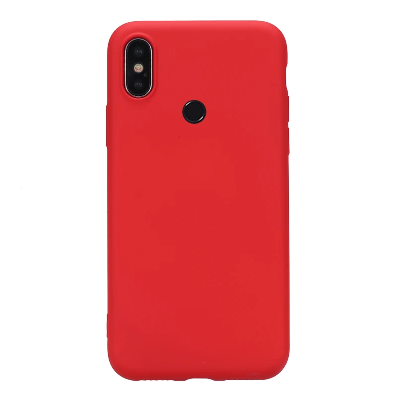 Red Чехол для Xiaomi mi A2 Lite жидкий силиконовый чехол Xiomi mi A2Lite A2Lite mi A2 светильник Xiao mi A2 защитный чехол для телефона - Цвет: Red