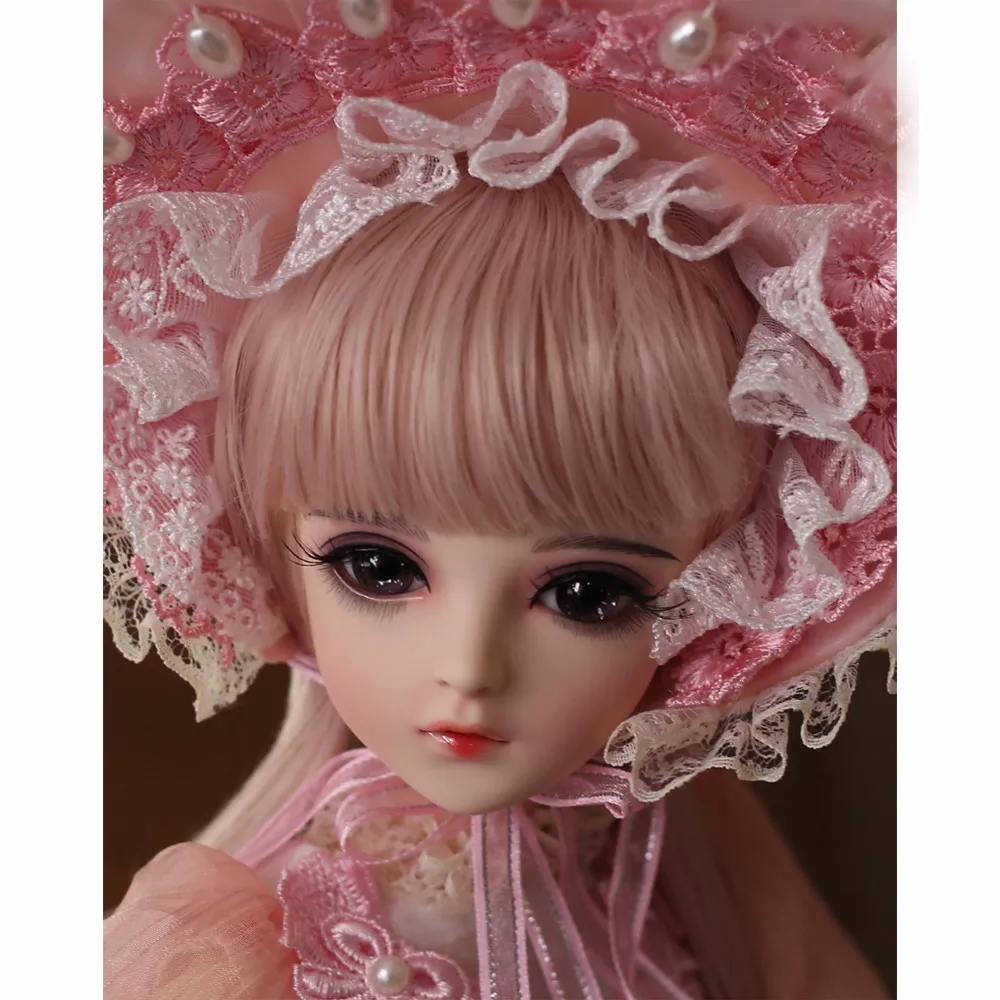BJD 1/3 куклы для девочек с BJD одежда парики обувь макияж ручной работы красивые игрушки силиконовые куклы Reborn BJD красивые глаза