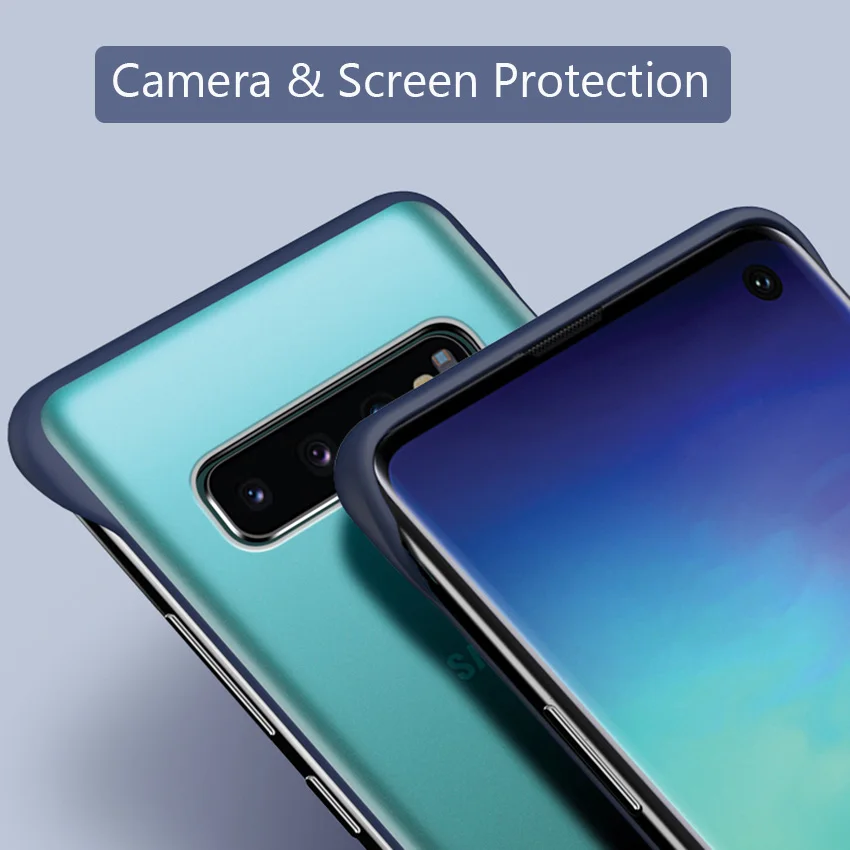 Lainergie чехол для Samsung Galaxy S10 Безрамная матовая жесткая задняя крышка Note 8 9 10 S8 S9 Plus S10E