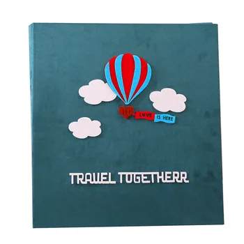 

6-inch Family 600 Creative Child Baby Growth Souvenir Album Baby Growth Memory Photo Storage Case Gifts for Kids DIY Craft Album