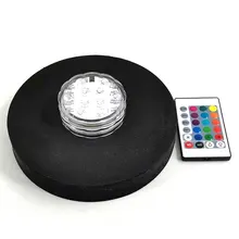 Tapis de bouteille en verre de Shisha antichoc de petite taille, éponge de lumière Led pour des accessoires de tuyau d'eau/narguilé/Sheesha/Chicha/narguilé