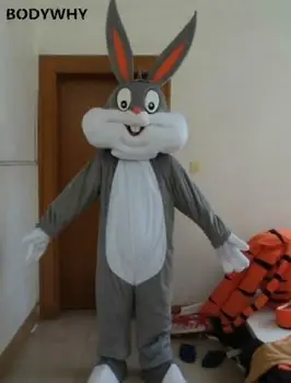 

Long-eared Bunny Mascot Costume Halloween Carnival Dress Up Party Role-playing Suit Cartoon Doll Children’s Rabbit Gifts