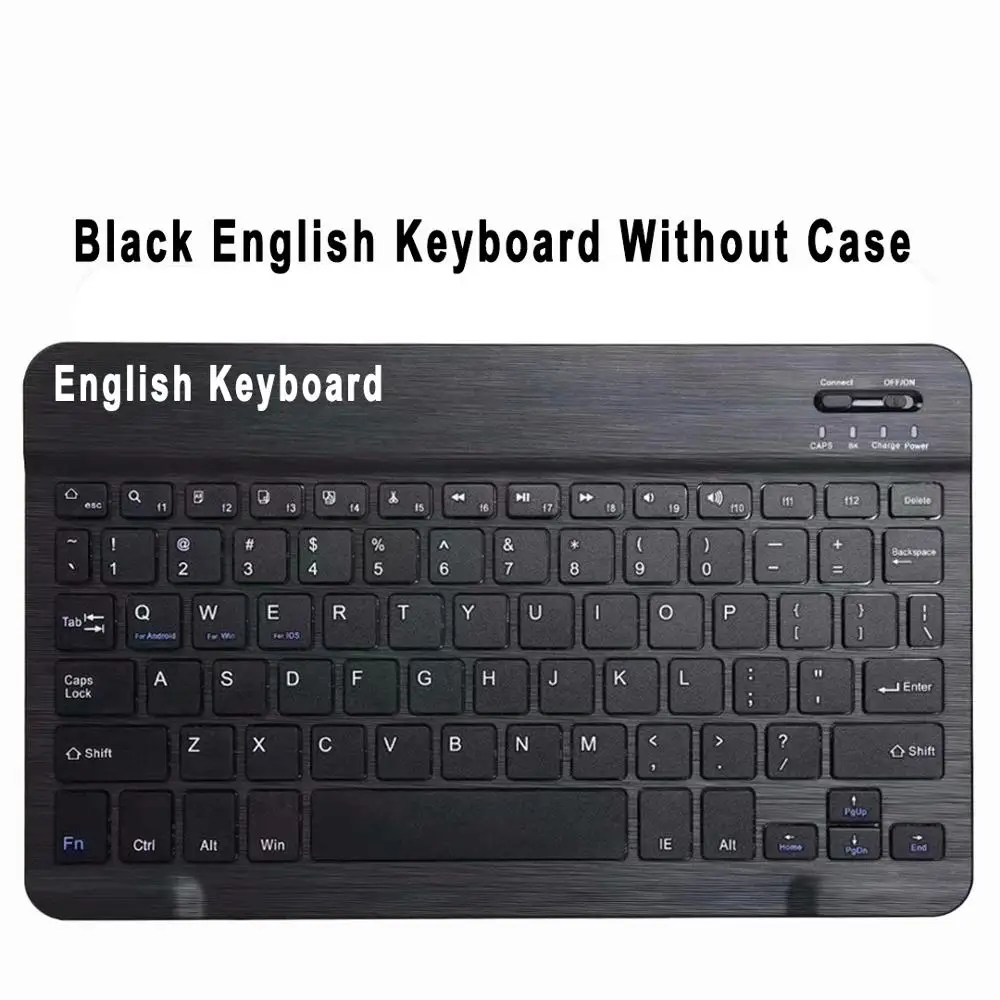 Keyboard no Case 3,0 чехол с Bluetooth клавиатурой для iPad 10,2 чехол для Apple iPad 7го поколения A2200 A2198 A2197 русская испанская английская клавиатура - Цвет: Keyboard no Case