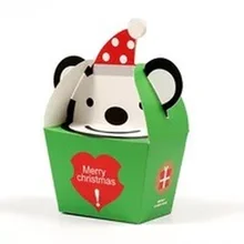 Bolsa de regalo de Navidad para boda, caja de dulces de papel, bolsa de Navidad, Perfume, muñeca, CandyNavidad, Nougat, embalaje de boda, caja misteriosa