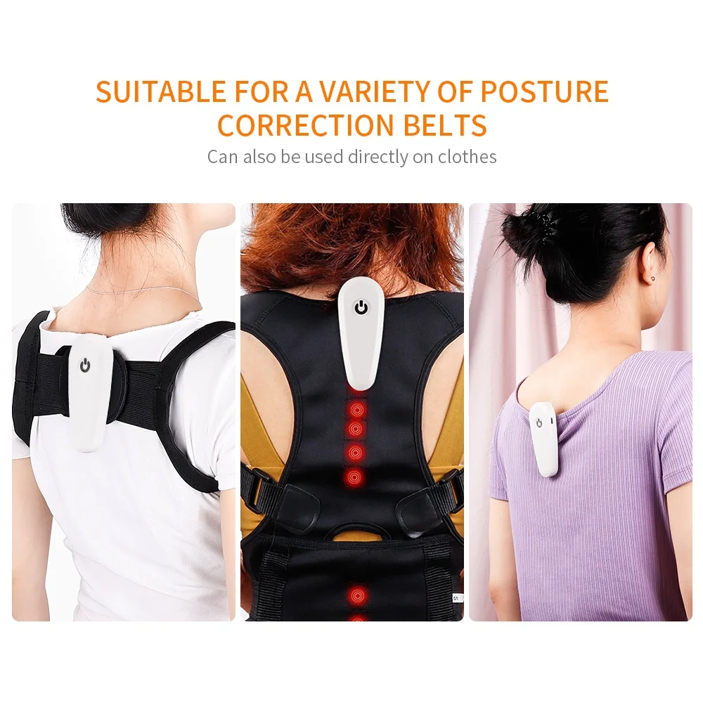Регулируемый Корректор осанки умный Вибрационный напоминающий тренажер