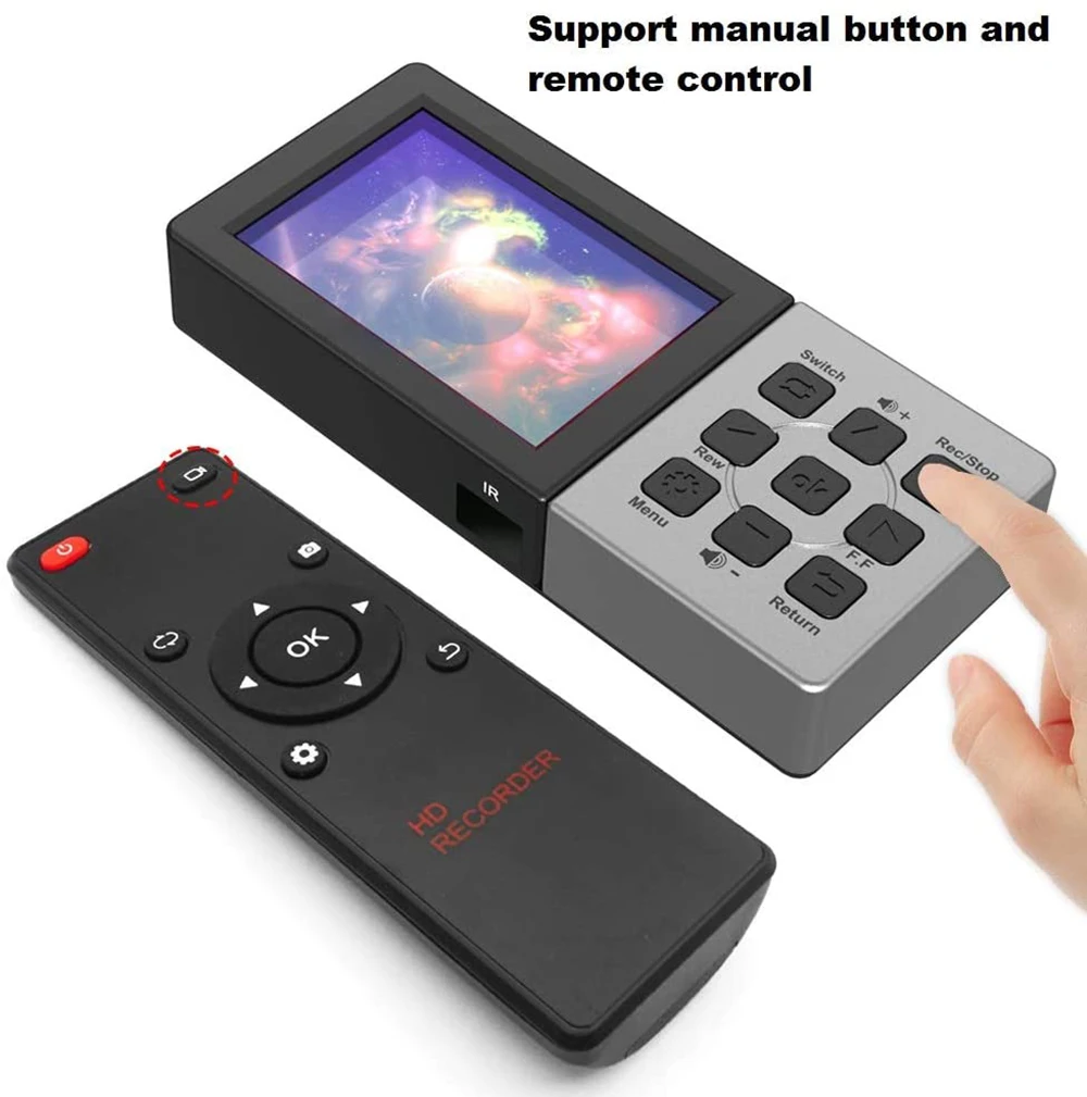 New Ezcap 273 HD 1080P Video Capture 3.5 Inch TFT Built In Battery and Speaker 60fps full Recording | Компьютеры и офис