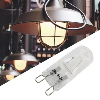 

Luminous Halogen Capsule Bulbs G9 Lighting Fixture Dimmable Household Supply Halogen Lamp LED Bulb 220-240V 12Pcs