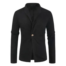 Модный зимний мужской костюм, куртка, костюм, повседневный Блейзер, пальто, деловой Рабочий костюм, мужской костюм на одной пуговице, приталенный, terno masculino