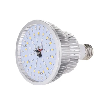 

Hot Sale E27 Timing P30 Remote Control Plant Fill Light 50W 64LED High Power Red Light / Blue Light / Sunlight Toning Plant Ligh