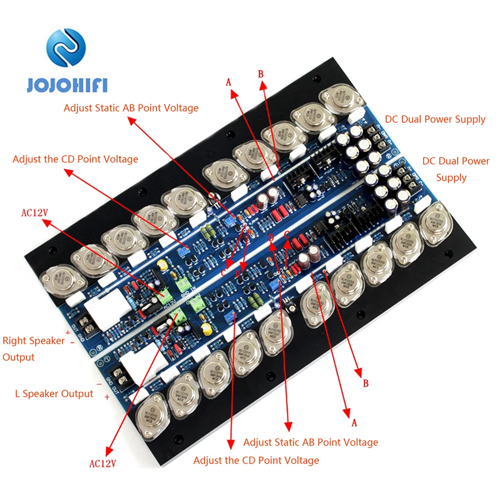 Одна пара E505 300 Вт MJ15024G/MJ15025G 2SA1930/2SC5171 высокая мощность Hi-Fi Золотая трубка чистая