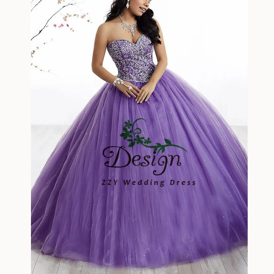 lilac Vestidos de quinceañera винтажное сиреневое милое платье с вырезом, Пышное Платье с открытыми плечами, с аппликацией, со шлейфом, милое 16 - Цвет: lilac