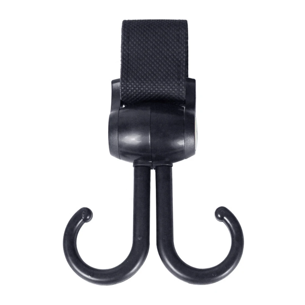 Baby Hanger Baby Bag Stroller Hooks Pram Rotatable Double Hook Cart Hook Accessories