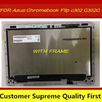 

With frame 1920*1080 new original 12.5" Touchscreen Lcd 2 In 1 FOR Asus Chromebook Flip c302 C302CA LCD Display Assembly