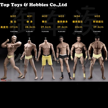 

TBLeague M30 M31 M32 M33 M34 M35 1/6 Super Flexible seamless male doll body Steel Stainless Skeleton body Suntan Man body