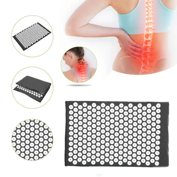 

Acupressure Relieve Stress Body Pain Massage Spike Yoga Mat Pillow with Bag