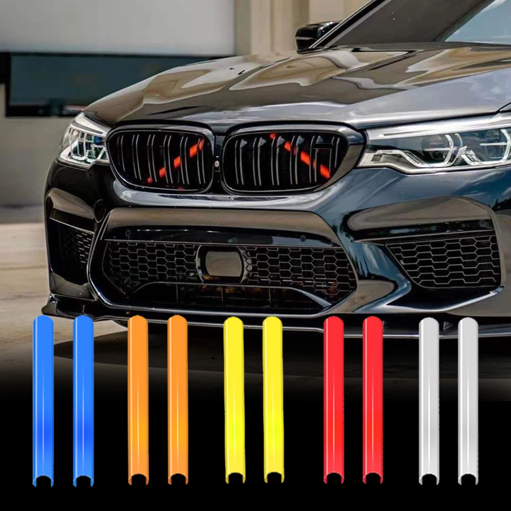 Front Kidney Grille Cover Trim Strips For BMW F30 F10 F11 F20 F22 F31 F32 F34 F01 F02 F48 G20 M Sport Style Decoration | Автомобили и
