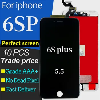 

10Pcs/Lot For iPhone 6S Plus Display Touch Screen Digitizer Replacement For iPhone 6S Plus Lcd Display