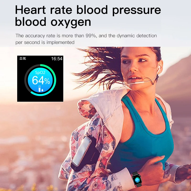 C300 Smart Watch Men Waterproof SmartWatch Heart Rate Blood Pressure Oxygen Monitor Bluetooth Fitness Tracker for Android IOS