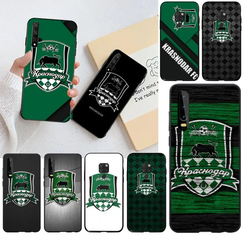 Чехол HPCHCJHM для Huawei P40 P30 P20 lite Pro Mate 20 P Smart 2019 prime мягкий с фото футбольной команды FC