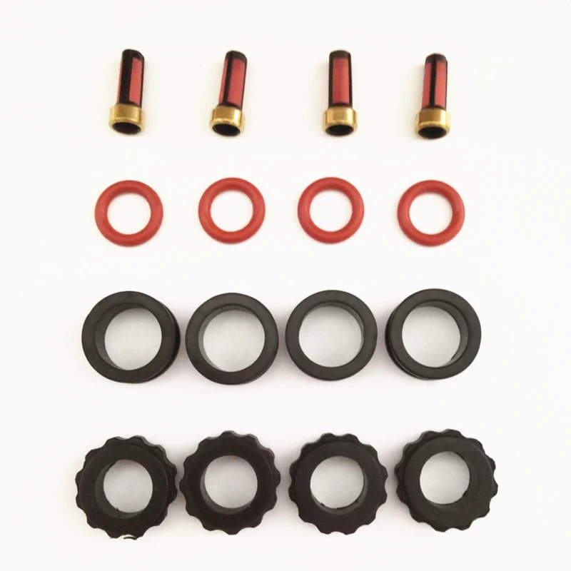 4set fuel injector repair kits for INP780 INP781 780033R 78102YN Fit for Mazda 626 2.0 protege 1.8 (AY-RK066 AY-RK022),fuel injector removal tool,repair kit gasket