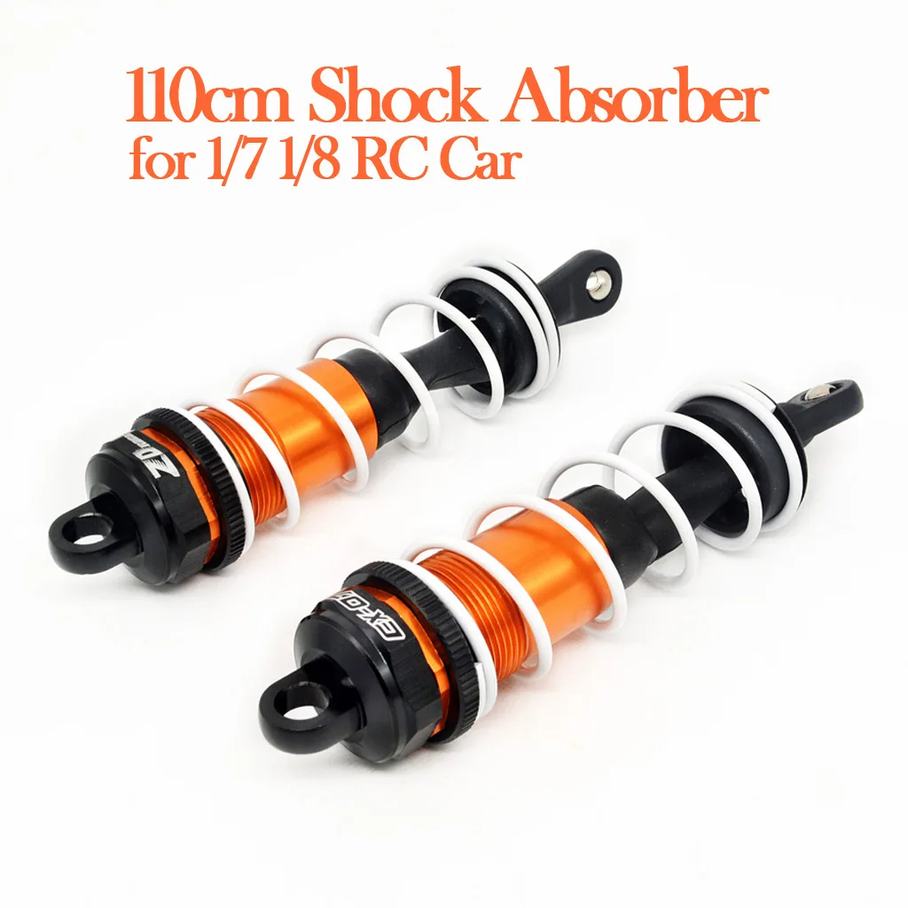 ZD Racing 2pcs 4pcs 110mm Metal Shock Absorber Oil Damper Suspension for 1/7 1/8 RC Car Buggy Truck Traxxas Wltoys Zd | Игрушки и хобби