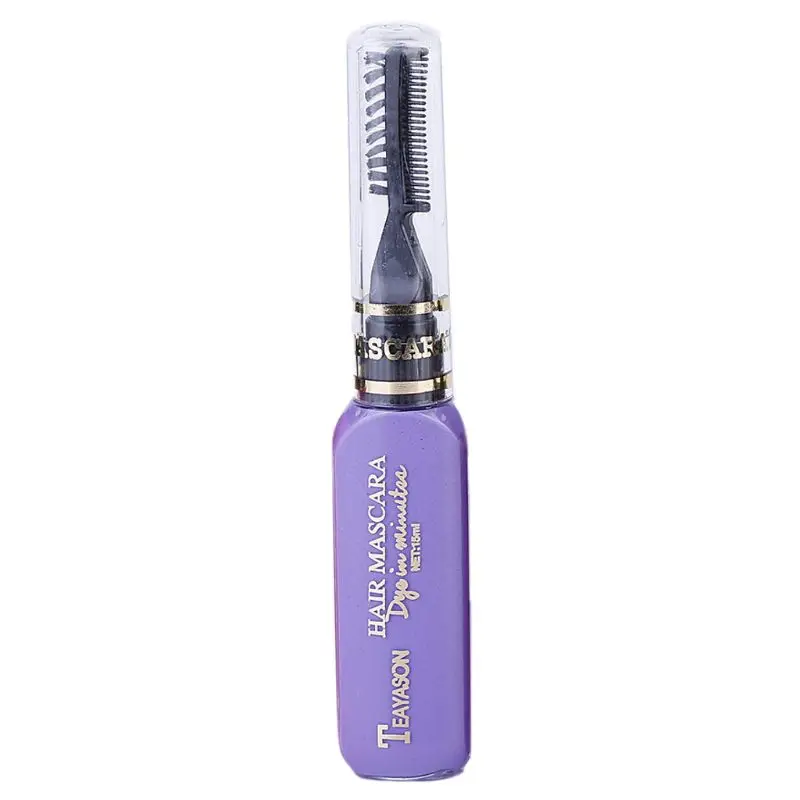 Disposable Temporary Hair Color Dye Mascara Cream Pen DIY Molding Professional Non-toxic Salon Cosmetic Hairdressing Tools - Цвет: B