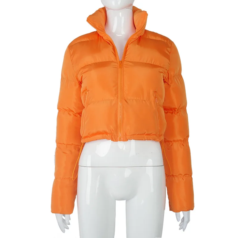 Simenual Warm Autumn Winter 2021 Women Coats Fashion Long Sleeve Zipper Jackets Solid Slim Thick Female Casual Bread Outerwear