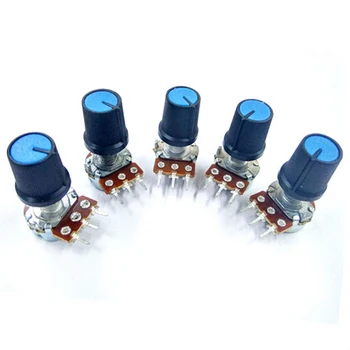 

Metal Alloy Linear Potentiometer Shaft 1K 2K 5K 10K 20K 50K 100K 500K Part Set