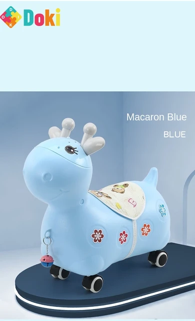 The Fawn Children Scooter Twisting, Bring Music Lights Walk Car Walkers Help Step Doki Toy 2021 New 2