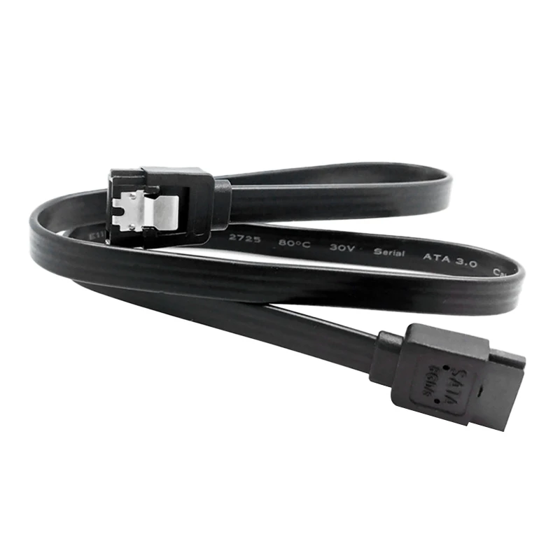 Высокоскоростной кабель SATA для передачи данных 45 см 3 0 дюйма 6 Φ 26AWG жесткого диска