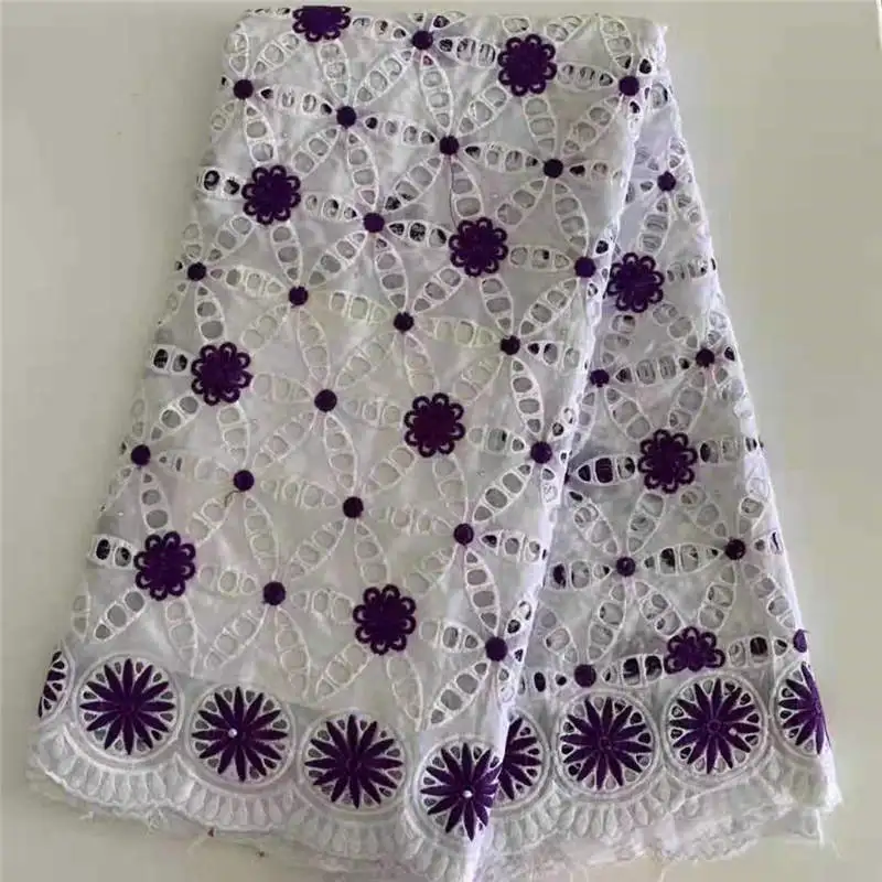 AF! Лучшие продажи нигерийские перфорированные хлопчатобумажные кружевные ткани высокого качества африканские кружевные ткани кружевной хлопковый материал! J91013