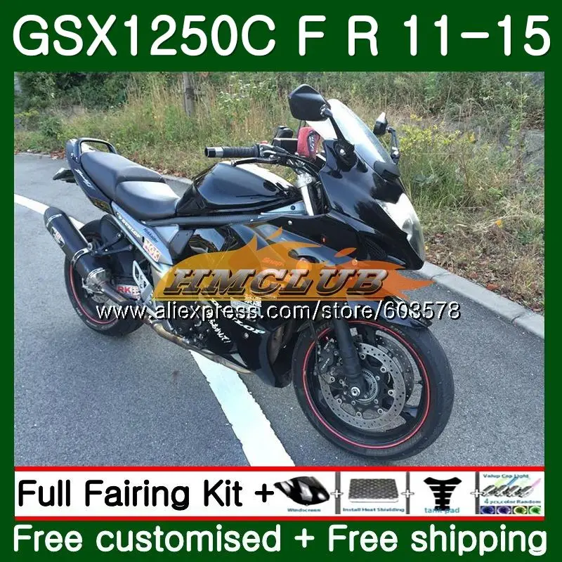 GSXF1250 для SUZUKI Bandit GSX1250F GSX1250 C 11, 12, 13, 14, 15 лет, черный 20CL. 31 1250 GSX1250C 2011 2012 2013 обтекатель - Цвет: No. 1