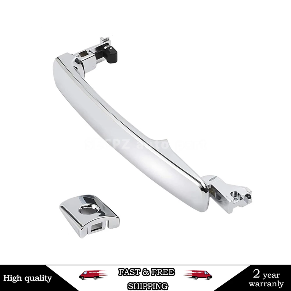 

80640-CA012 80640-CA012 80645-CA000 80645CA000 1 PC Car Chrome Outside Front Left Door Handle for Nissan Rogue 2010-2013