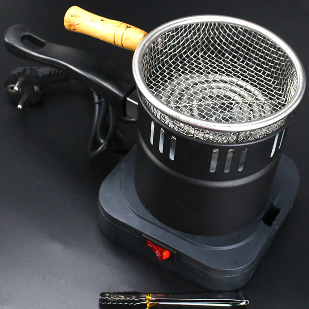 Electric Black Shisha Hookah Charcoal Burner Heating Coal Lighter Stove