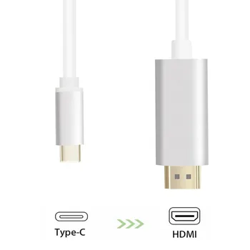 

USB C To HDMI Cable 4K 60Hz USB Type C To HDMI Cable [Thunderbolt 3 Compatible] For MacBook Pro 16" 2019/2018/2017 for MacBook
