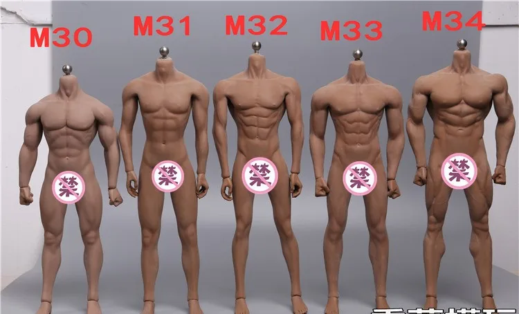 Flexível sem Costura Cabeça de Corpo Tble Boneco Masculino Super Aço Inoxidável Esqueleto M30 M31 M32 M33 M34 M35 1 - 6 2 Brinquedos e hobbies