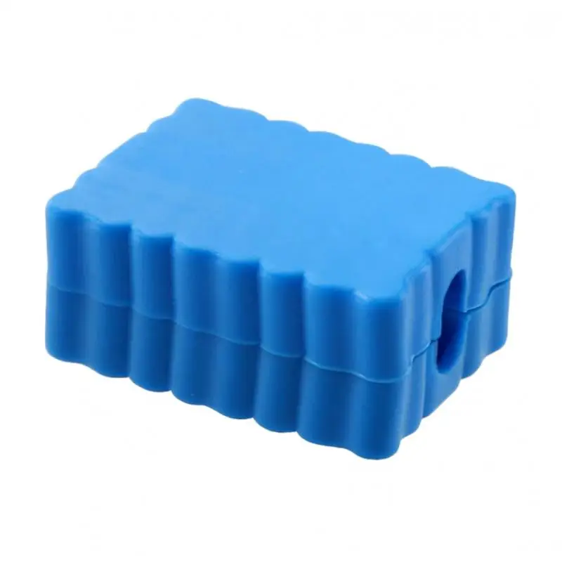 Set of 2 32 Holes Plastic 6.35mm Hex Shank Screw Bits Holder High Quality Blue Color