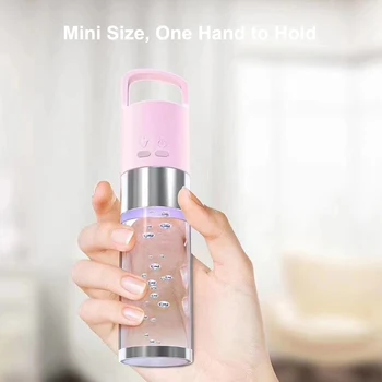 

Portable Bluetooth Speaker Rechargeable Transparent Mini Stereo Bluetooth Speaker LED Colorful Atmosphere